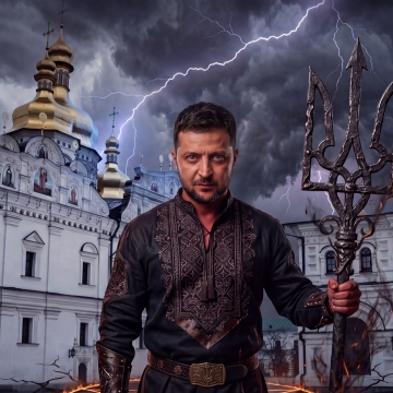 Пантеон «героям»-пособникам нацистов и противникам Православия в Киево-Печерской Лавре: Зеленский и Ко показывают миру рога и копыта