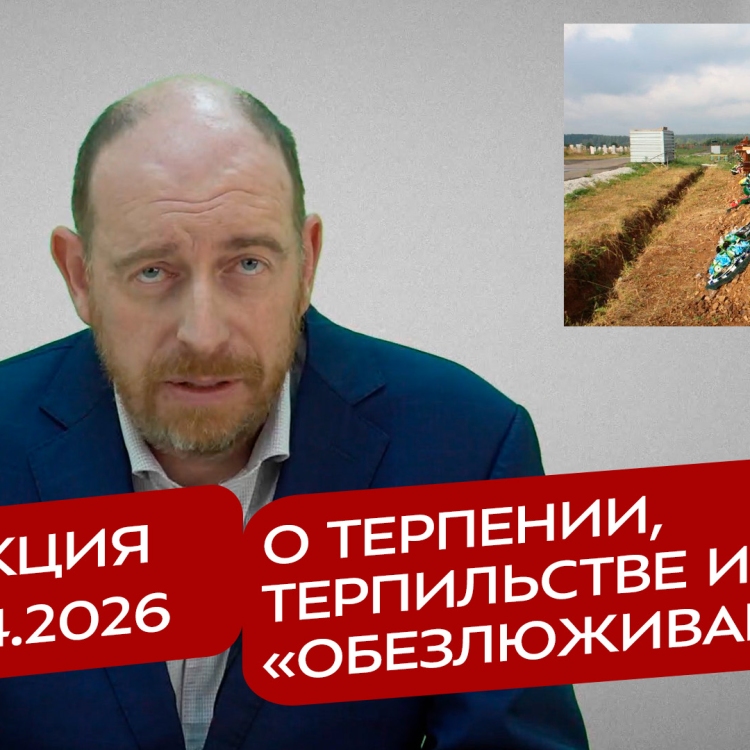 Реакция 21.04.2026 О терпении, терпильстве и «обезлюживании»