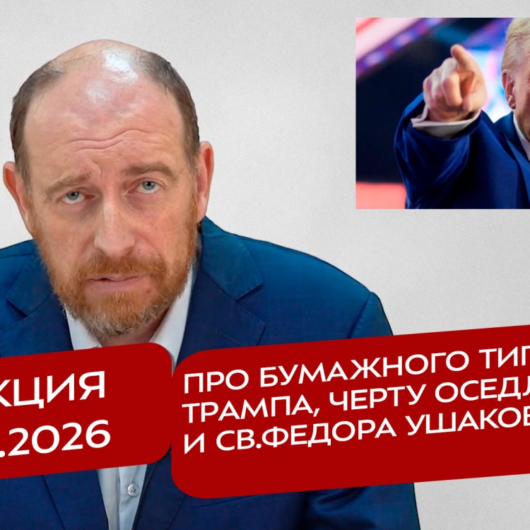 Реакция 17.10.2026 Про бумажного тигра Трампа, черту оседлости и св.Федора Ушакова