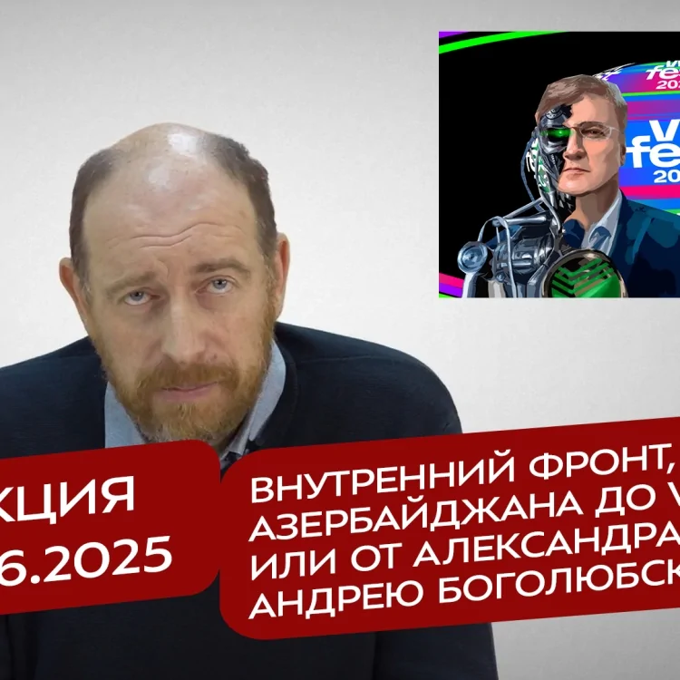 Реакция 30.06.2025 Внутренний фронт, от Азербайджана до VK fest, или от Александра III к Андрею Боголюбскому